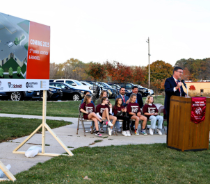 Superintendent speaking